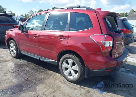 2016 Subaru Forester 2.5I Limited from USA, damaged, VIN JF2SJARC2GH473260